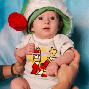 Cartoon Saint Baby Onesie