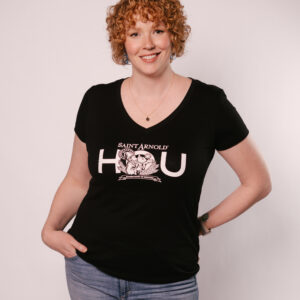 Ladies HOU V-Neck